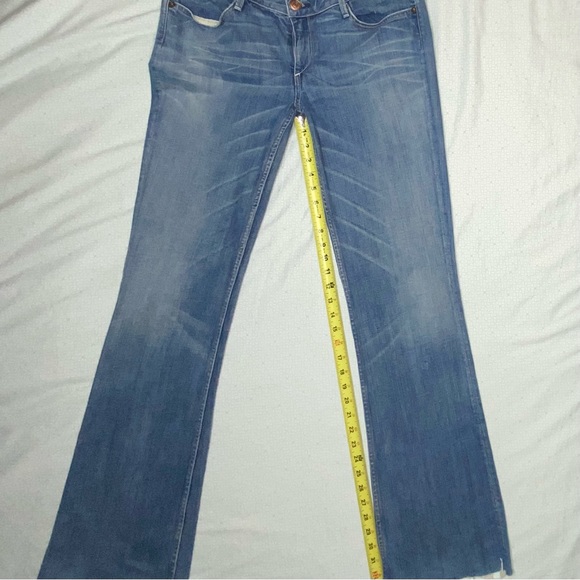Earnest Sewn Hefner Jeans Size 31 Milk Blue - Picture 6 of 12